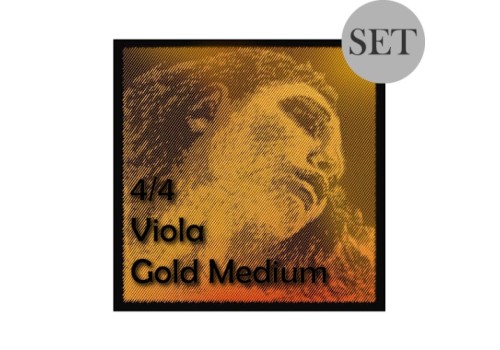 EVAH PIRAZZI GOLD VIOLA STRING (1 SET)