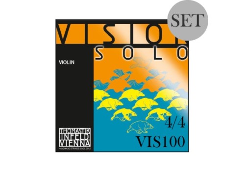 VISION SOLO VIOLIN STRINGS 4/4 SIZE (1 SET)